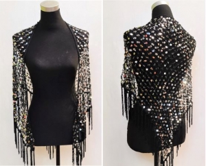 Beaded Shawl 3404-C